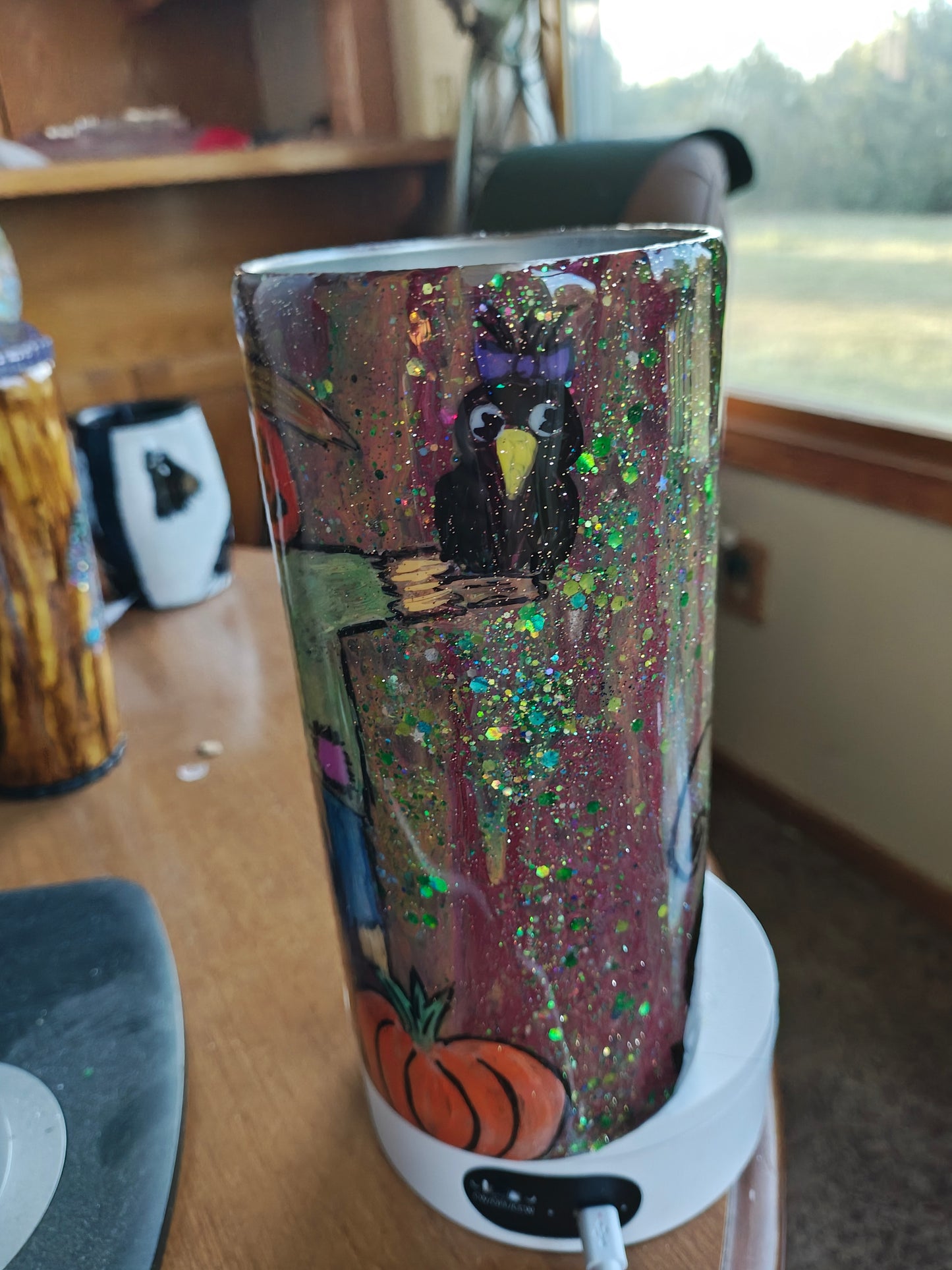 30oz Hand painted